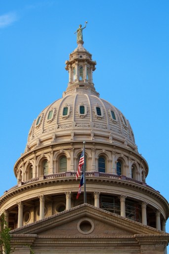 Austin Texas State Capitol Building Dome